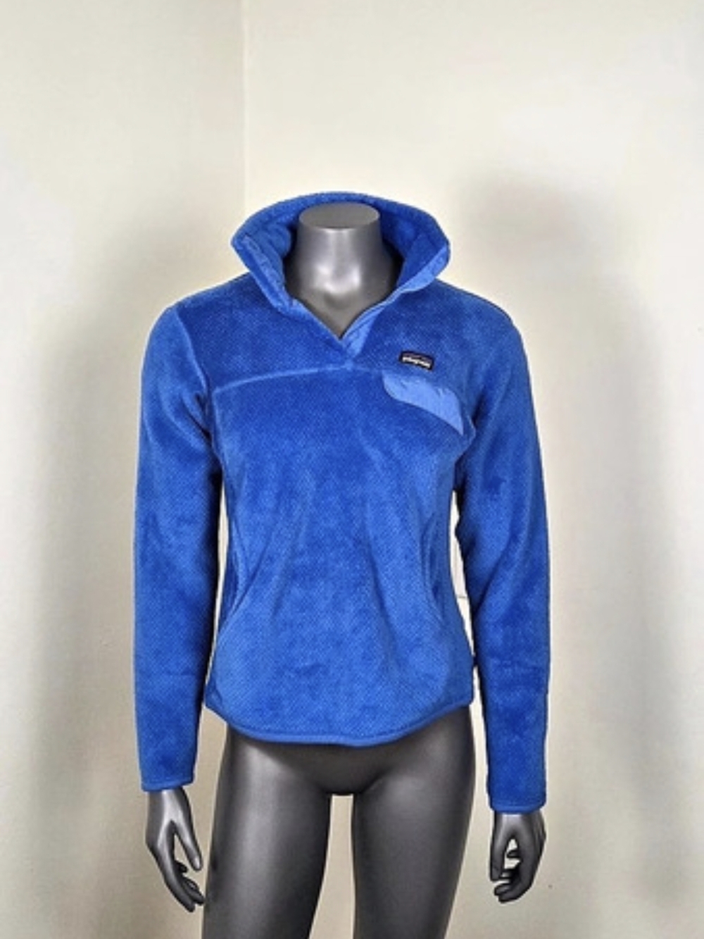 Patagonia Women'Small R1 Air Zip-Neck Pullover Fleece Jacket Blue Small